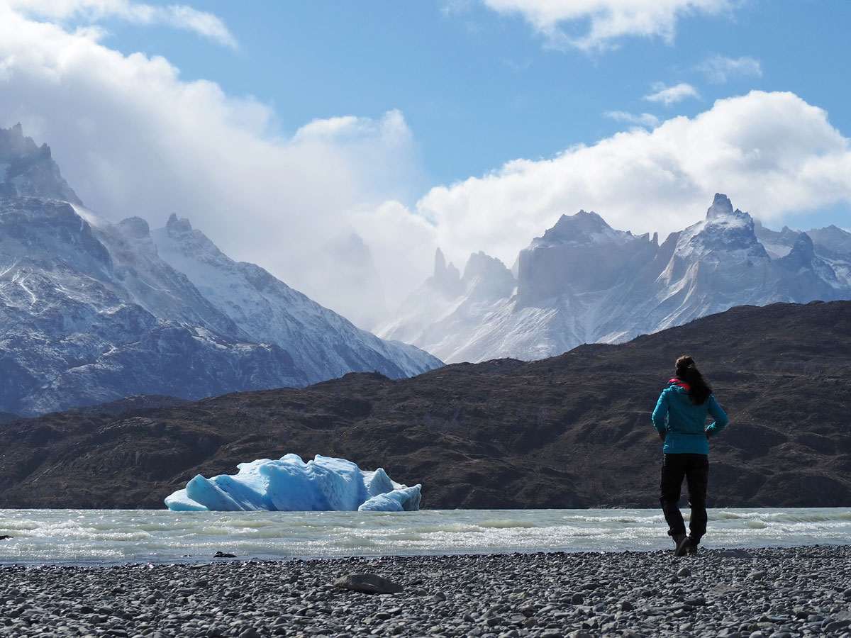 lago grey patagonien torres del paine nationalpark chile1 - Torres del Paine Nationalpark ohne W Trek