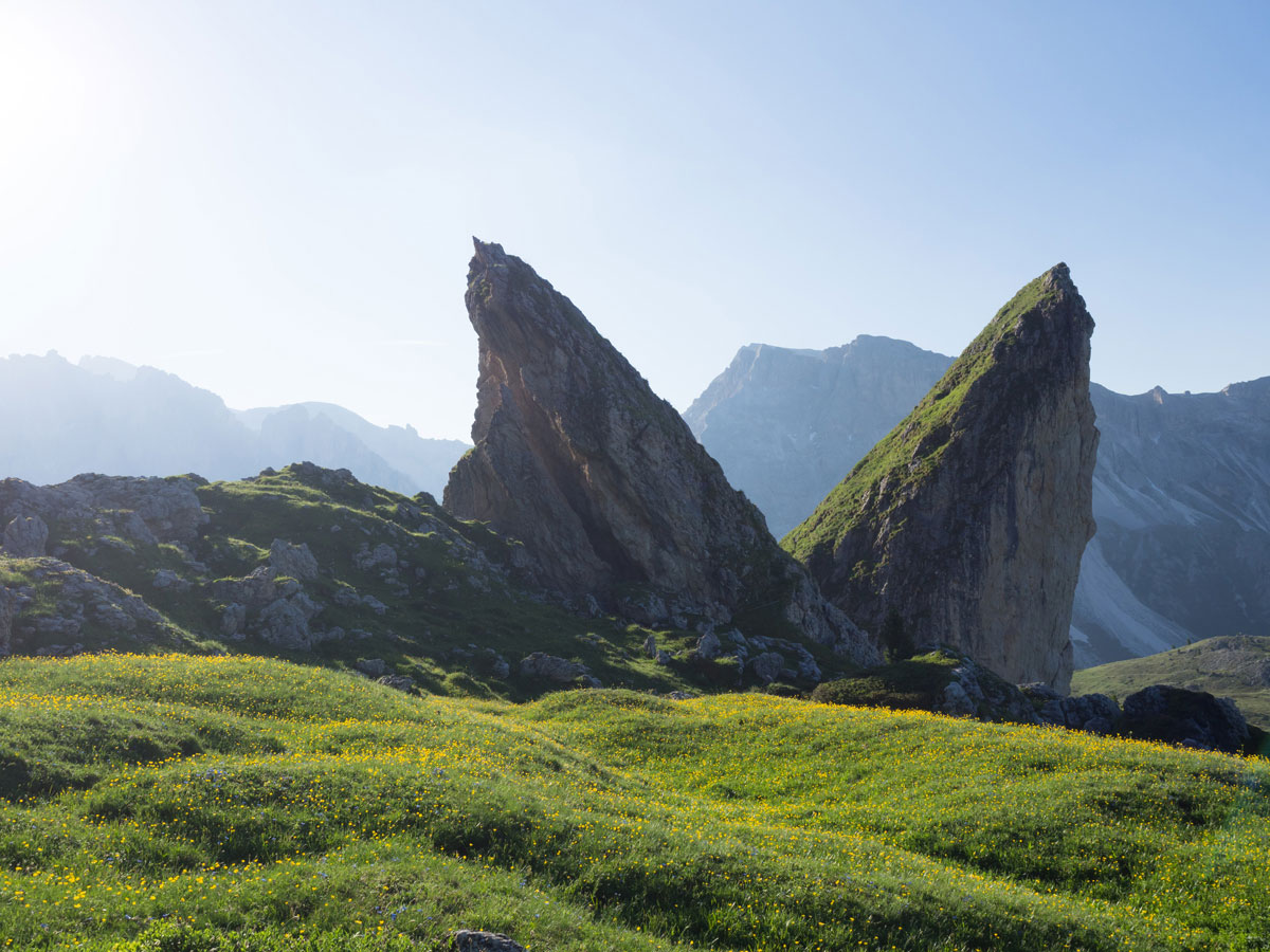 seceda groeden suedtirol dolomiten wandern 15 - Wandern auf die Seceda von Wolkenstein - Sonnenaufgang auf der Seceda