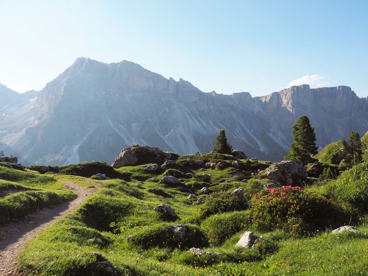 seceda groeden suedtirol dolomiten wandern 16 - Wandern auf die Seceda von Wolkenstein - Sonnenaufgang auf der Seceda