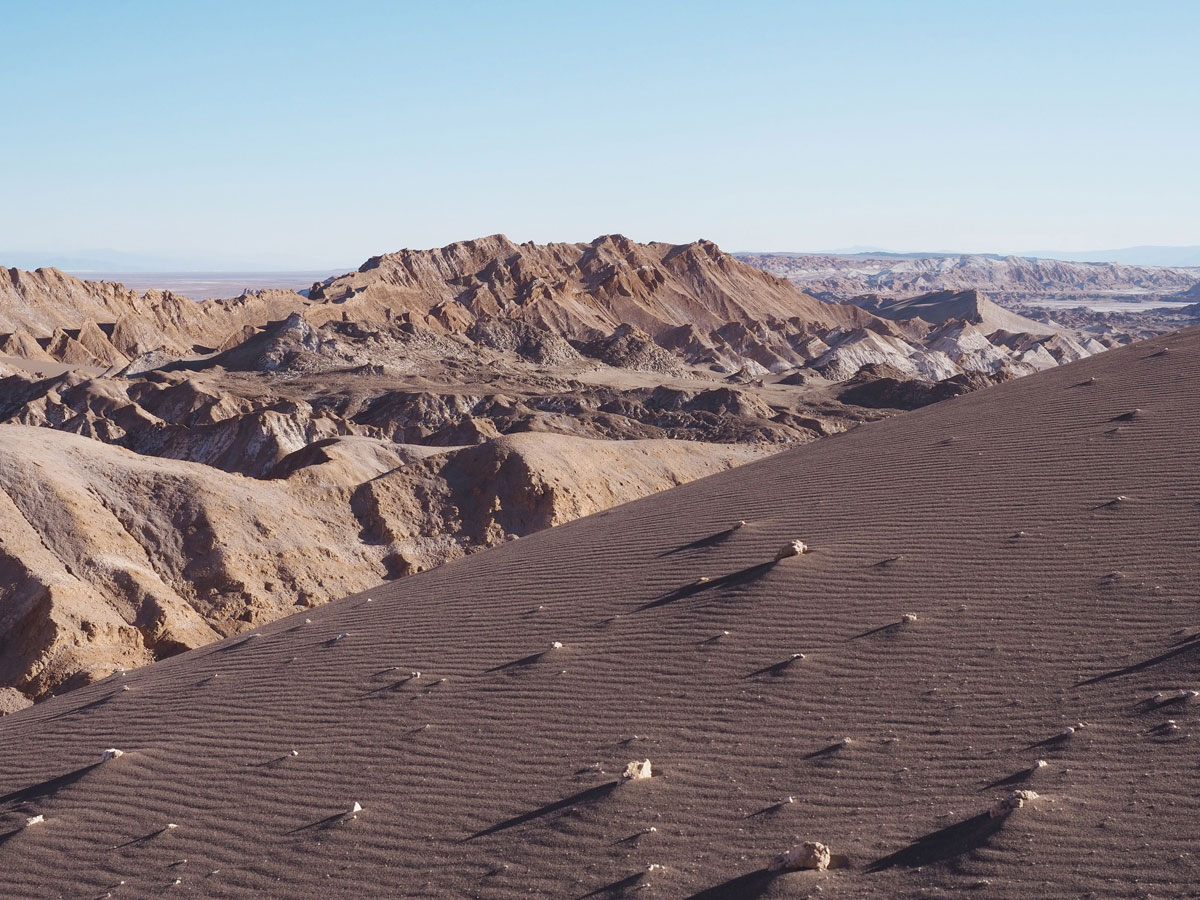 atacama chile valle de la luna 2 - Als Selbstfahrer in der Atacama Wüste in Chile unterwegs