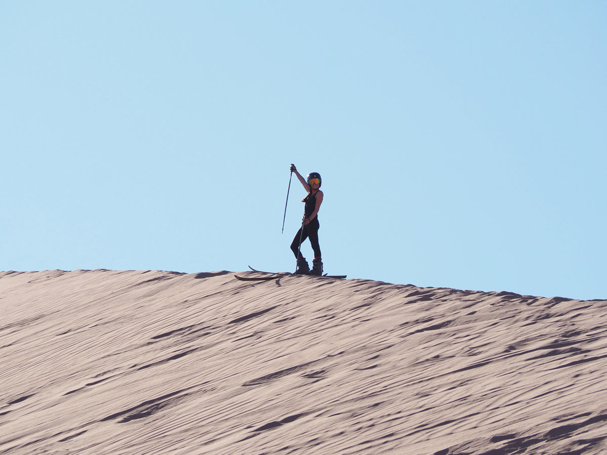 atacama sandsurfen sandskiing 1 - Als Selbstfahrer in der Atacama Wüste in Chile unterwegs