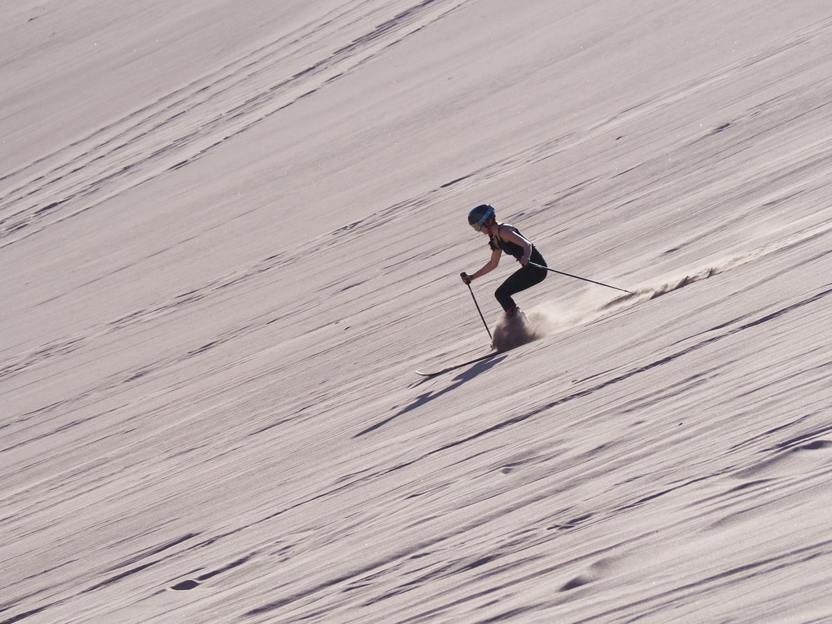 atacama sandsurfen sandskiing 4 - Als Selbstfahrer in der Atacama Wüste in Chile unterwegs