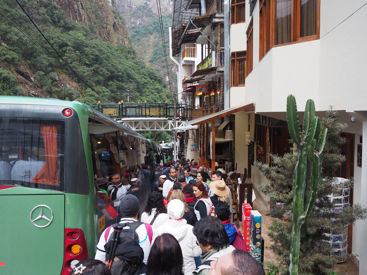 Anreise zu Machu Picchu Bus