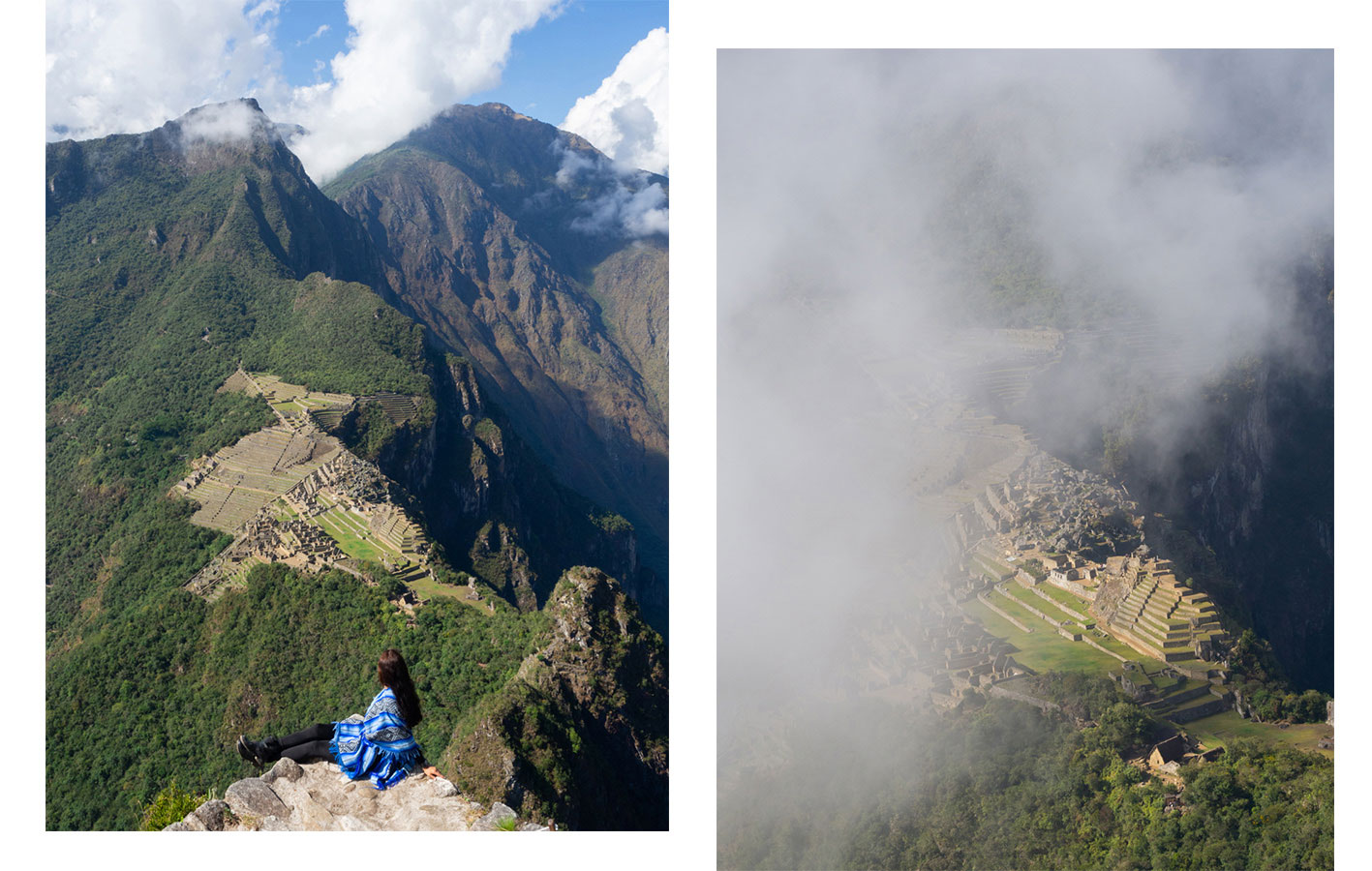 Ausblick von Huayna Picchu