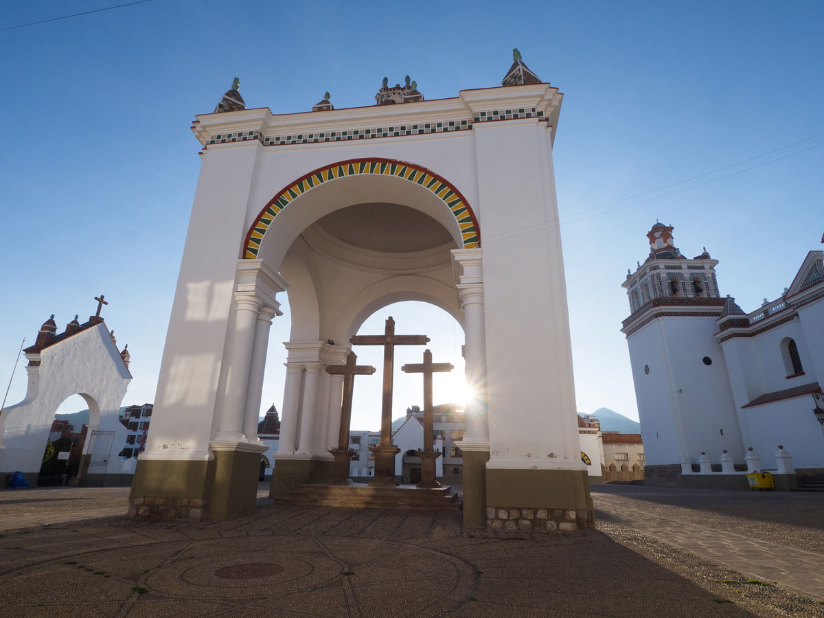 Copacabana Titicacasee Kirche