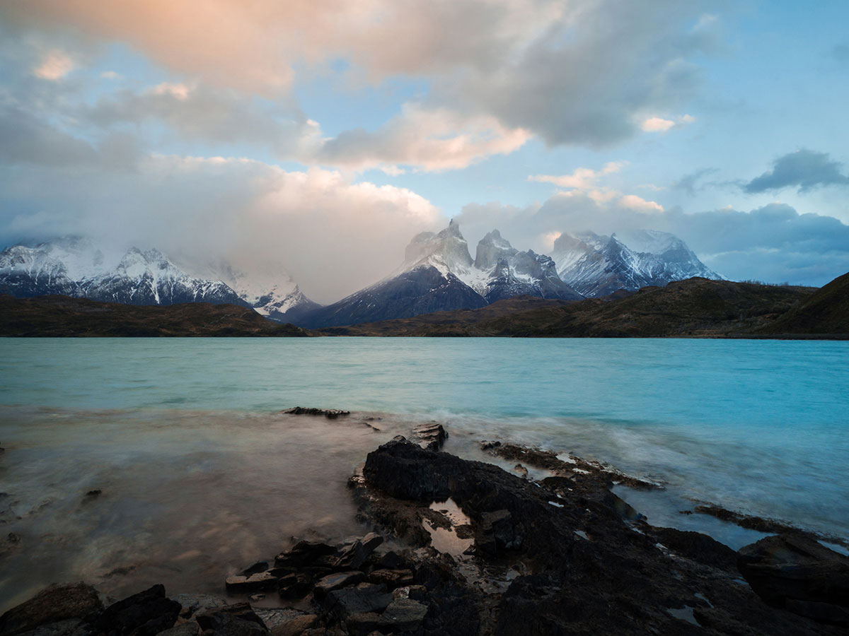 torres del paine nationalpark sonnenaufgang 1 - Torres del Paine Nationalpark ohne W Trek