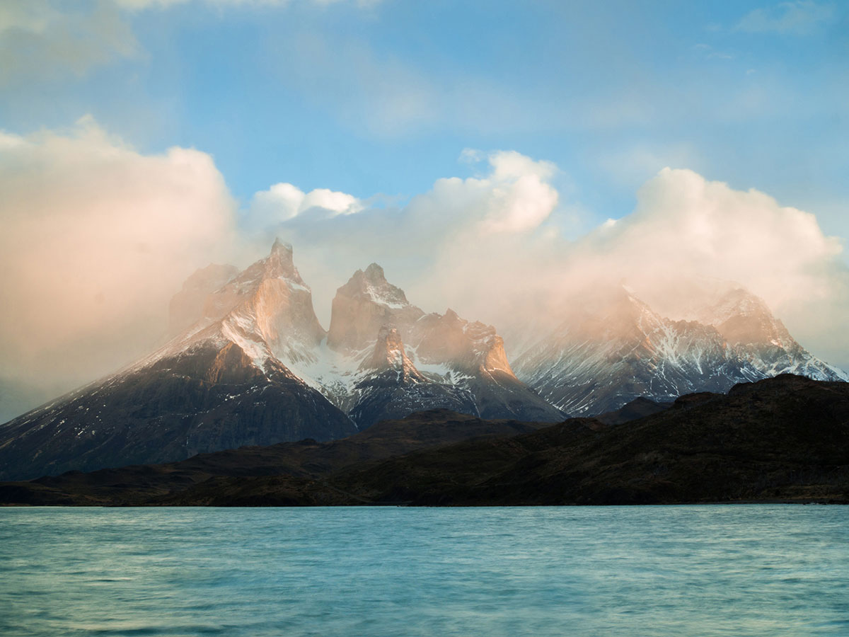 torres del paine nationalpark sonnenaufgang 2 - Torres del Paine Nationalpark ohne W Trek