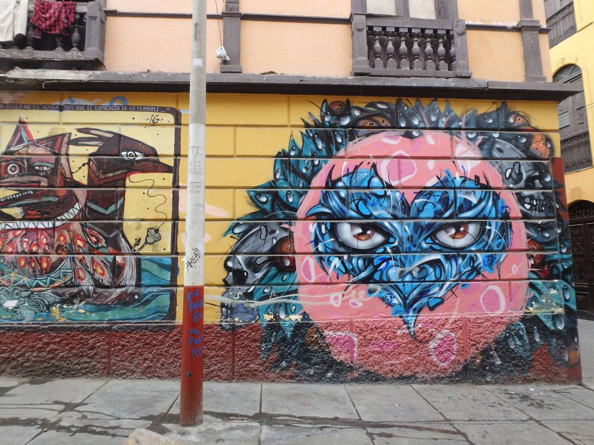 Callao Monumental Lima Peru Street Art