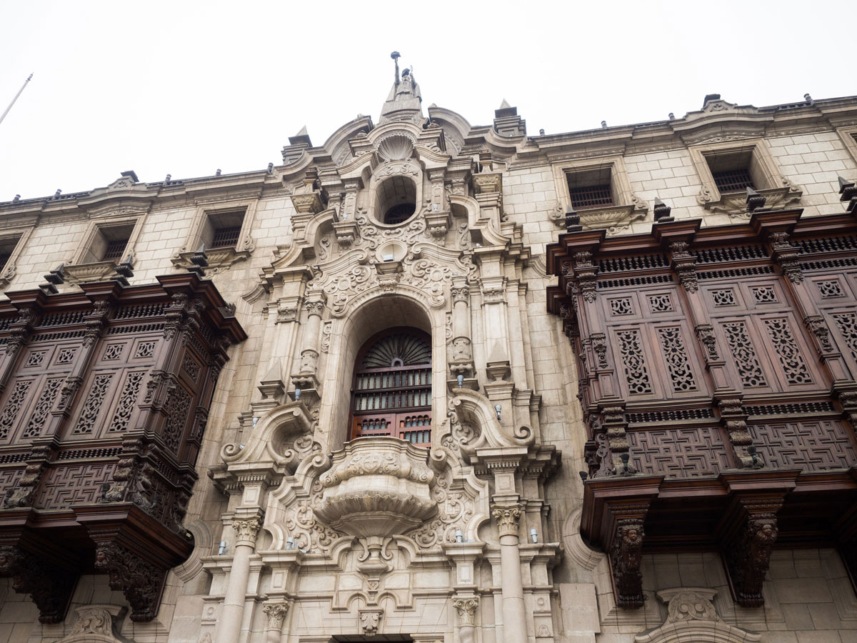 Historisches Zentrum in Lima Peru