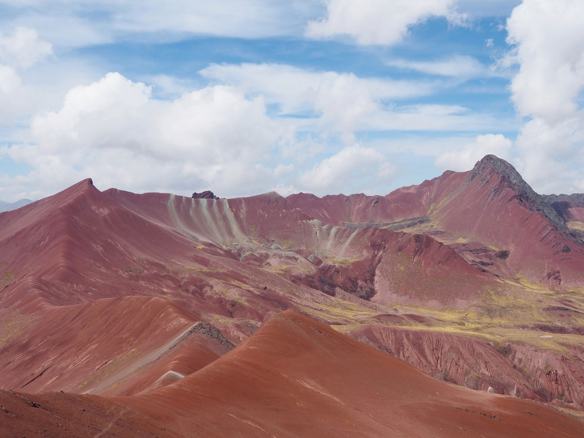 Rainbow Mountain Red Valley Ausblick
