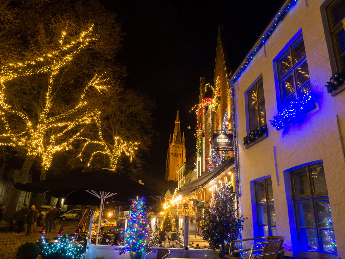 bruegge flandern belgien weihnachtszeit 11 - Brügge zur Adventszeit - Weihnachtsmarkt und Weihnachtslichter