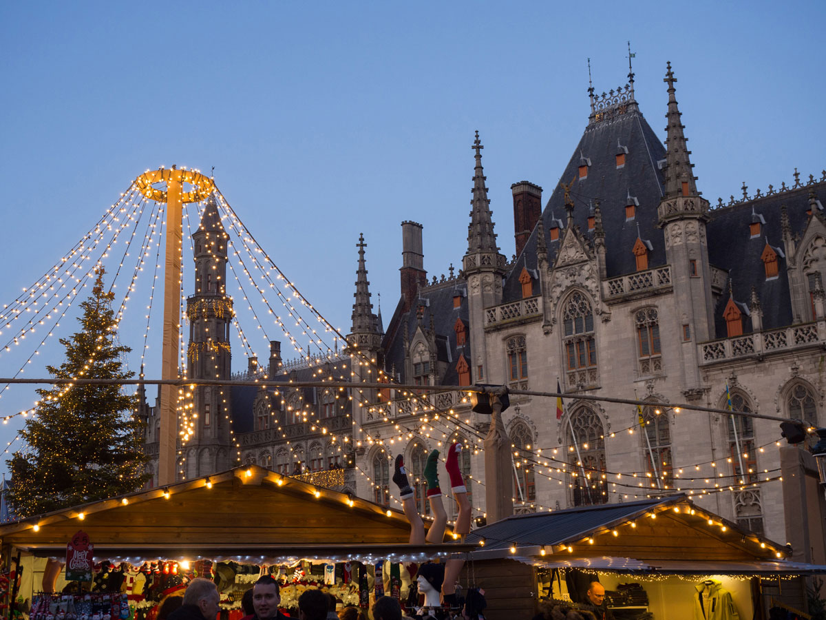 bruegge flandern belgien weihnachtszeit 13 - Brügge zur Adventszeit - Weihnachtsmarkt und Weihnachtslichter