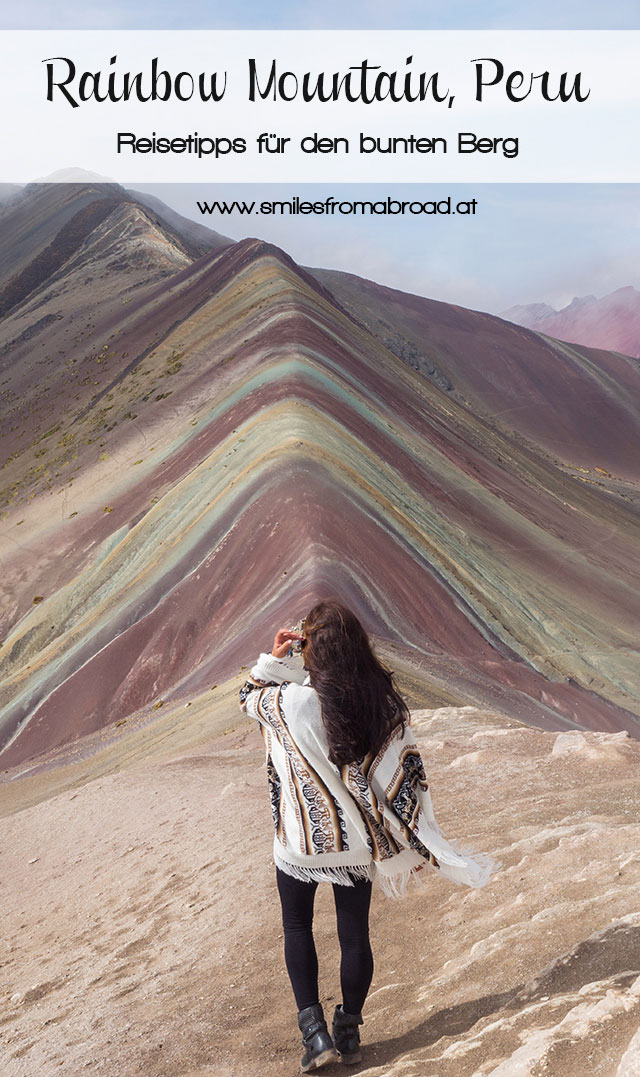 pinterest rainbowmountain2 - Rainbow Mountain in Peru - Reisetipp für Vinicunca