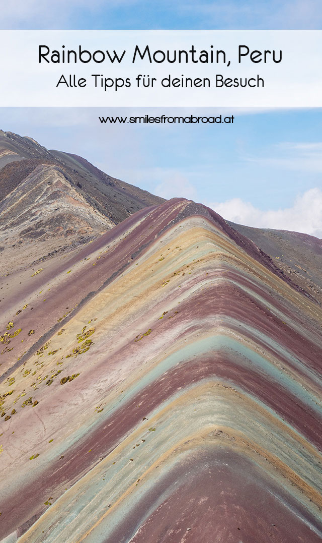 pinterest rainbowmountain3 - Rainbow Mountain in Peru - Reisetipp für Vinicunca