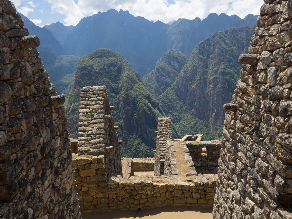 Machu Picchu Inkastätte Peru