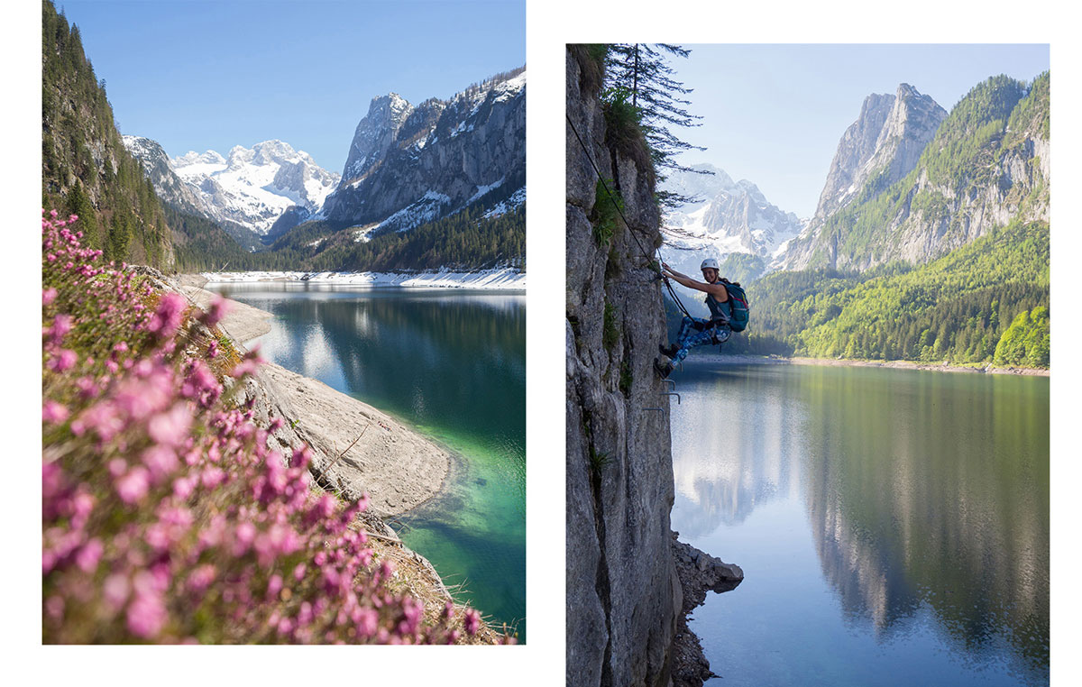 Gosausee Salzkammergut Upper Austria Via Ferrata