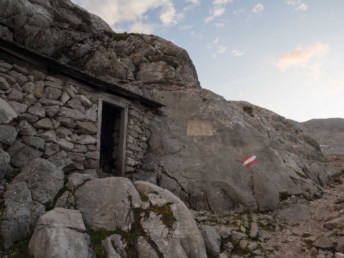 Wanderweg zur Simonyhütte