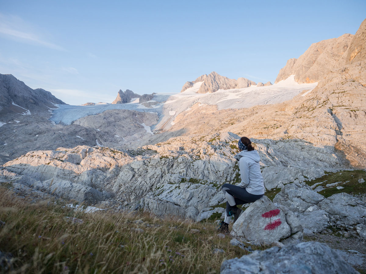 Ausblick von der Simonyhütte