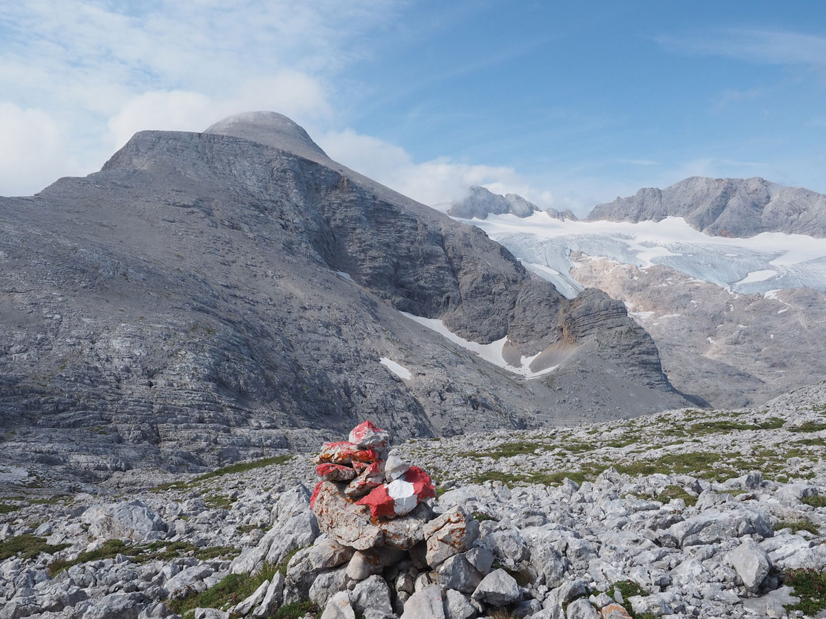 Wanderung über die Simonyhütte zum hohen Gjaidstein mit Ausblick auf den Dachstein - Oberösterreich wandern simonyhuette gjaidstein dachstein 36 - Wanderung über die Simonyhütte zum hohen Gjaidstein mit Ausblick auf den Dachstein - Oberösterreich