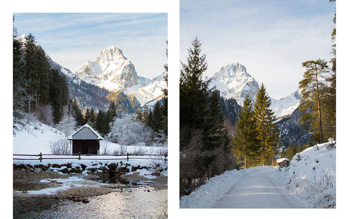 Schiederweiher Hinterstoder Oberösterreich Winter