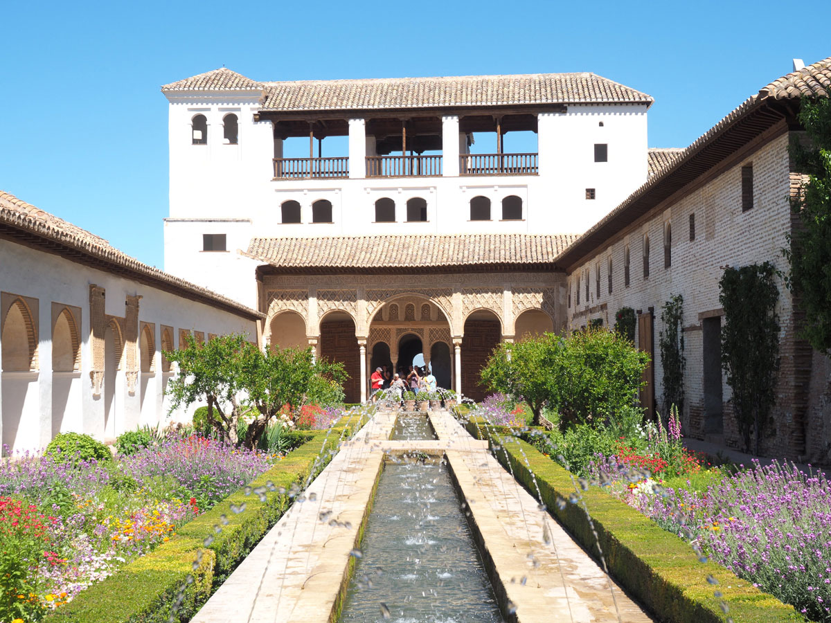Generalife Alhambra Granada Andalusien