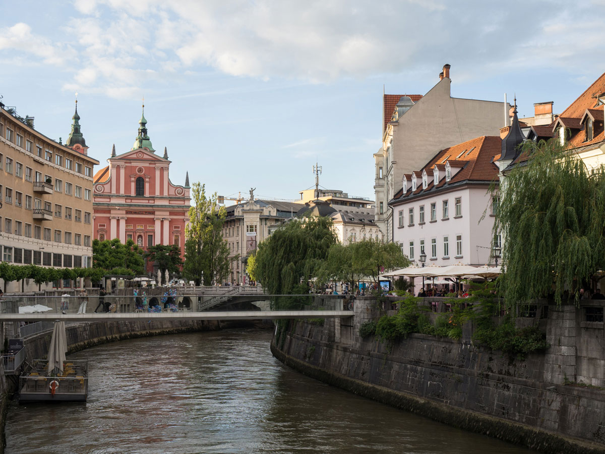 Ljubljana Fluss Sehenswertes