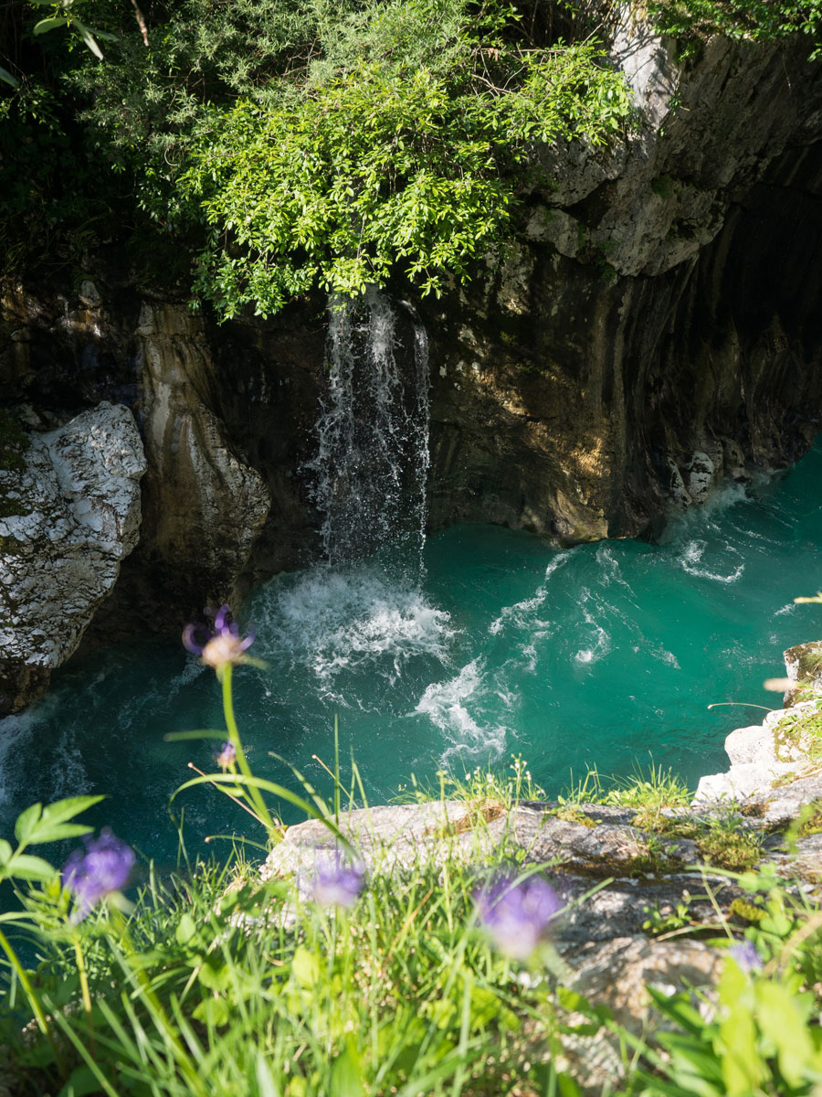 Soca Tal Velita Korita Wanderung