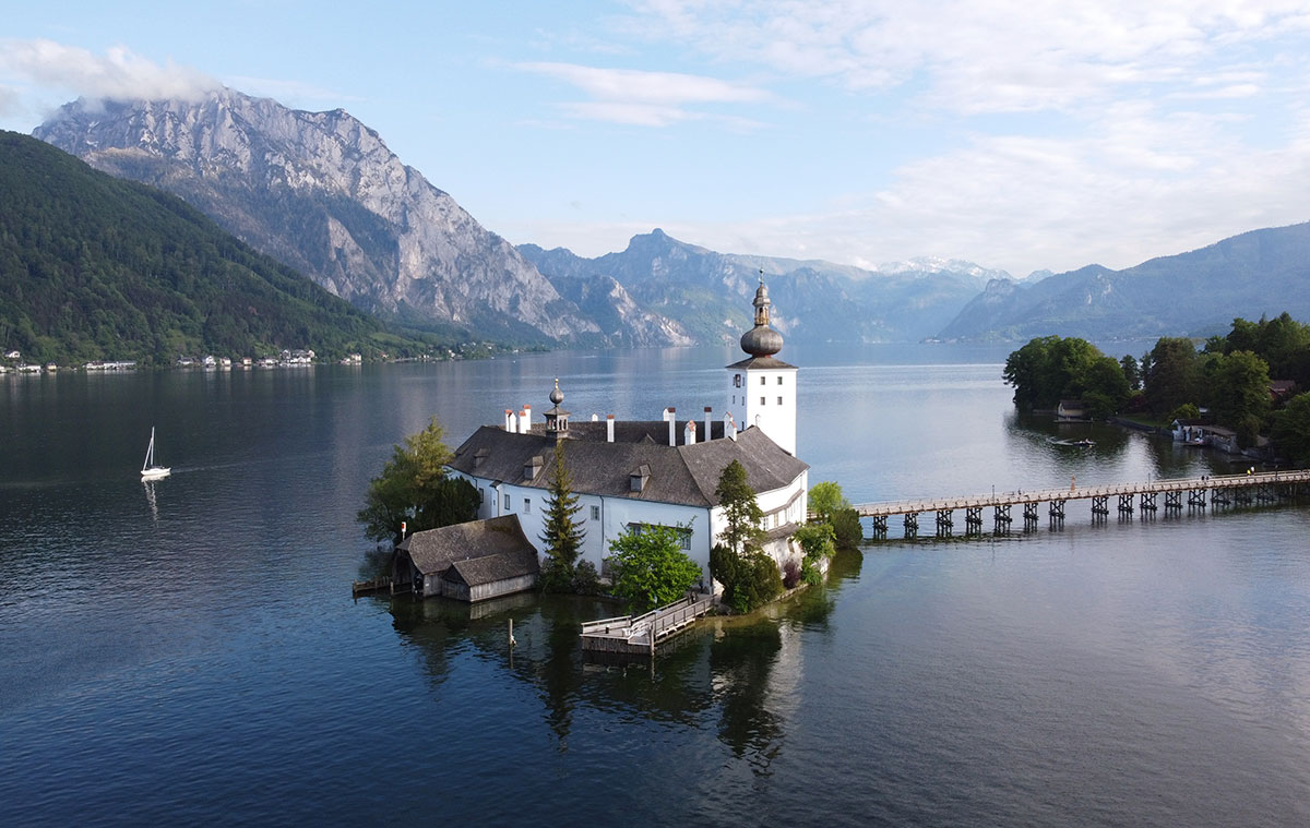 Gmunden Traunsee Drohne Oberösterreich