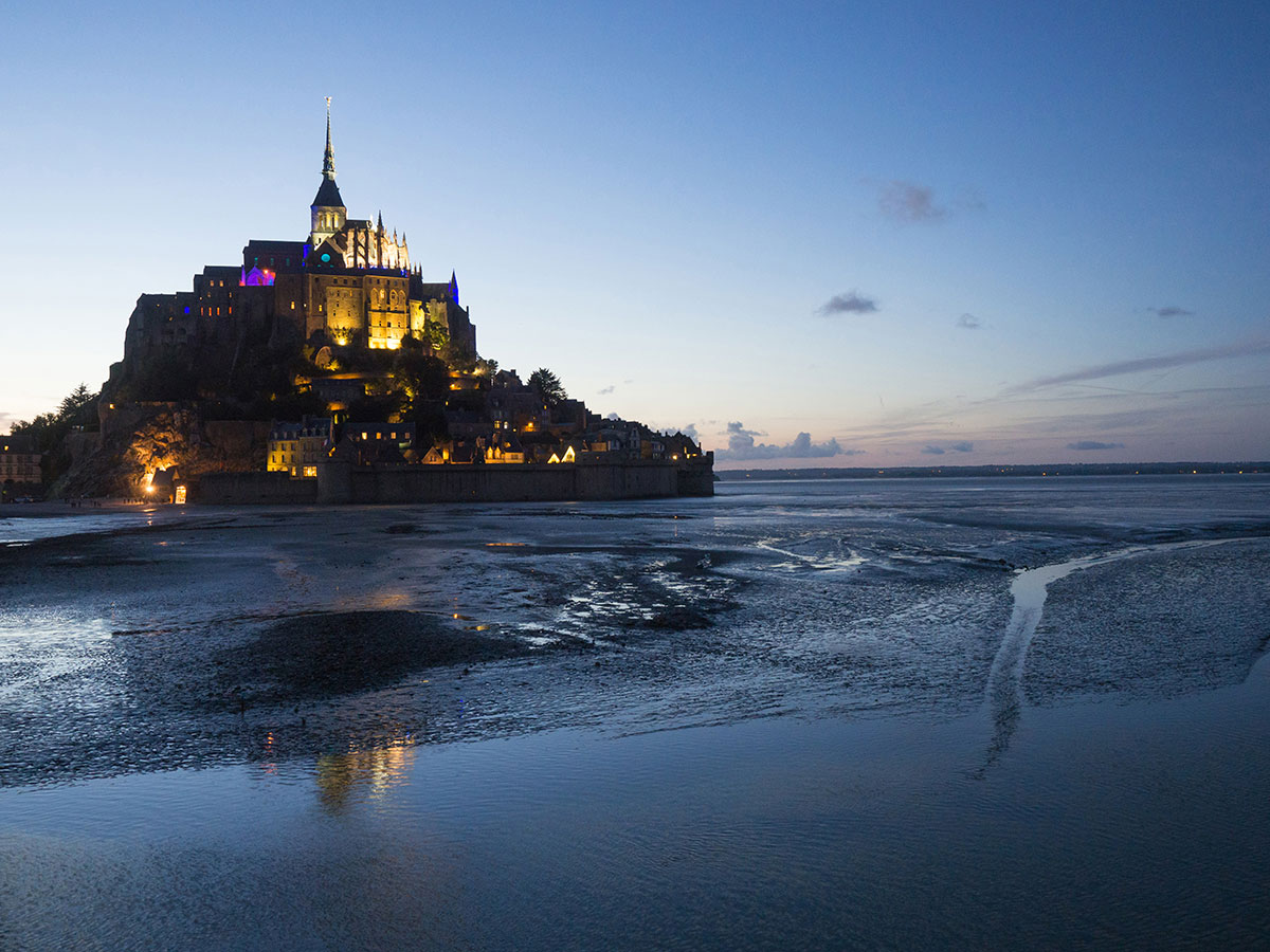 Mont Saint Michel Frankreich