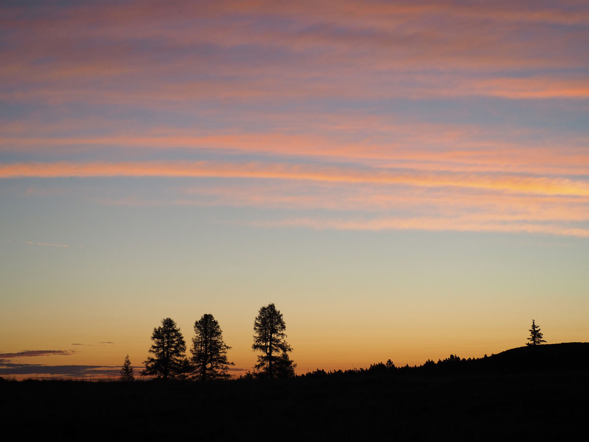 Sonnenaufgang Priel Hinterstoder (”)