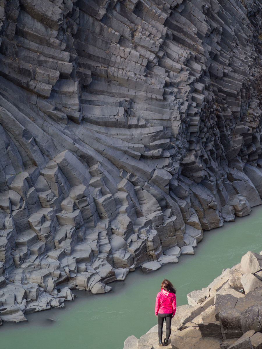 Studlagil Canyon Island Wandern (”)