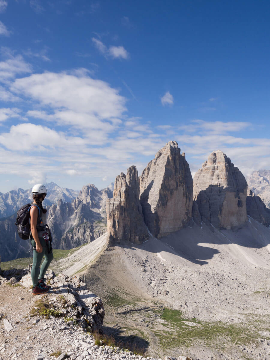 Klettersteig Paternkofel Luca De Innerkofler Dolomiten (”)