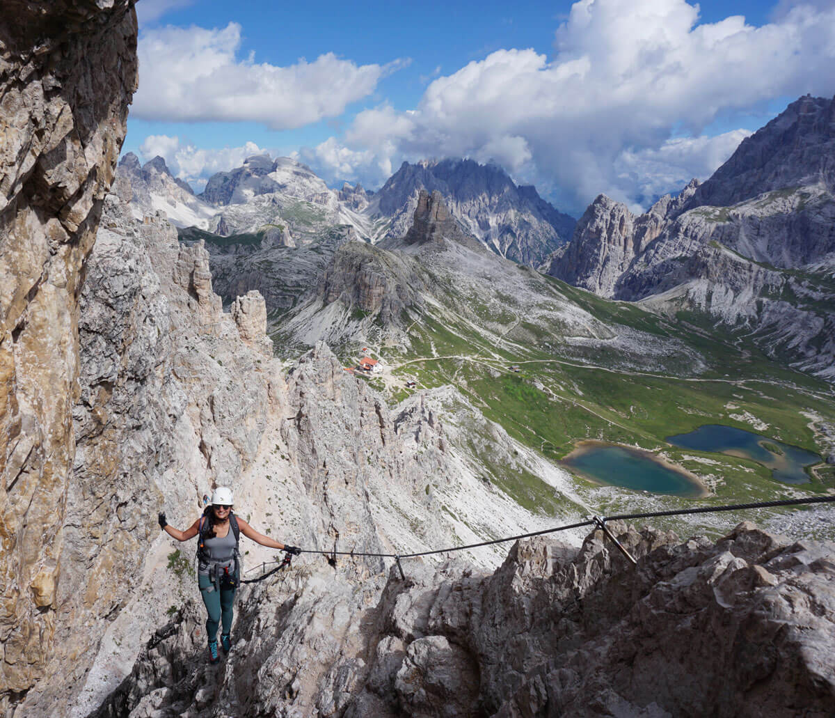 paternkofel klettersteig tour