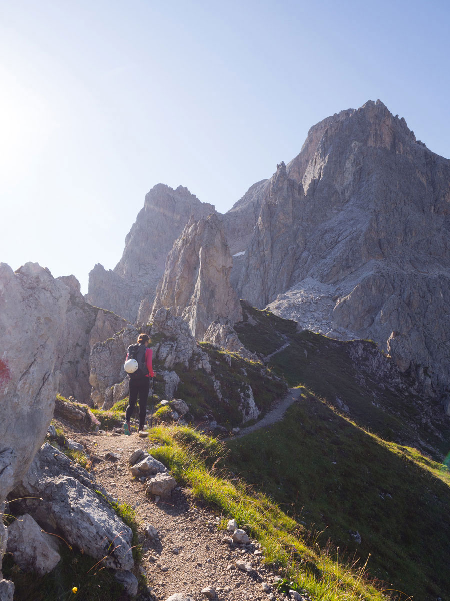 Klettersteig Rotwand Alpinisteig Sexten