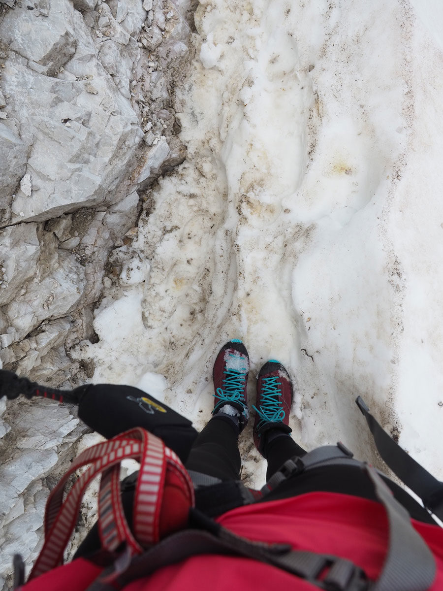 Sentinella Scharte Elfer Scharte Alpinisteig Dolomiten Klettersteig (”)