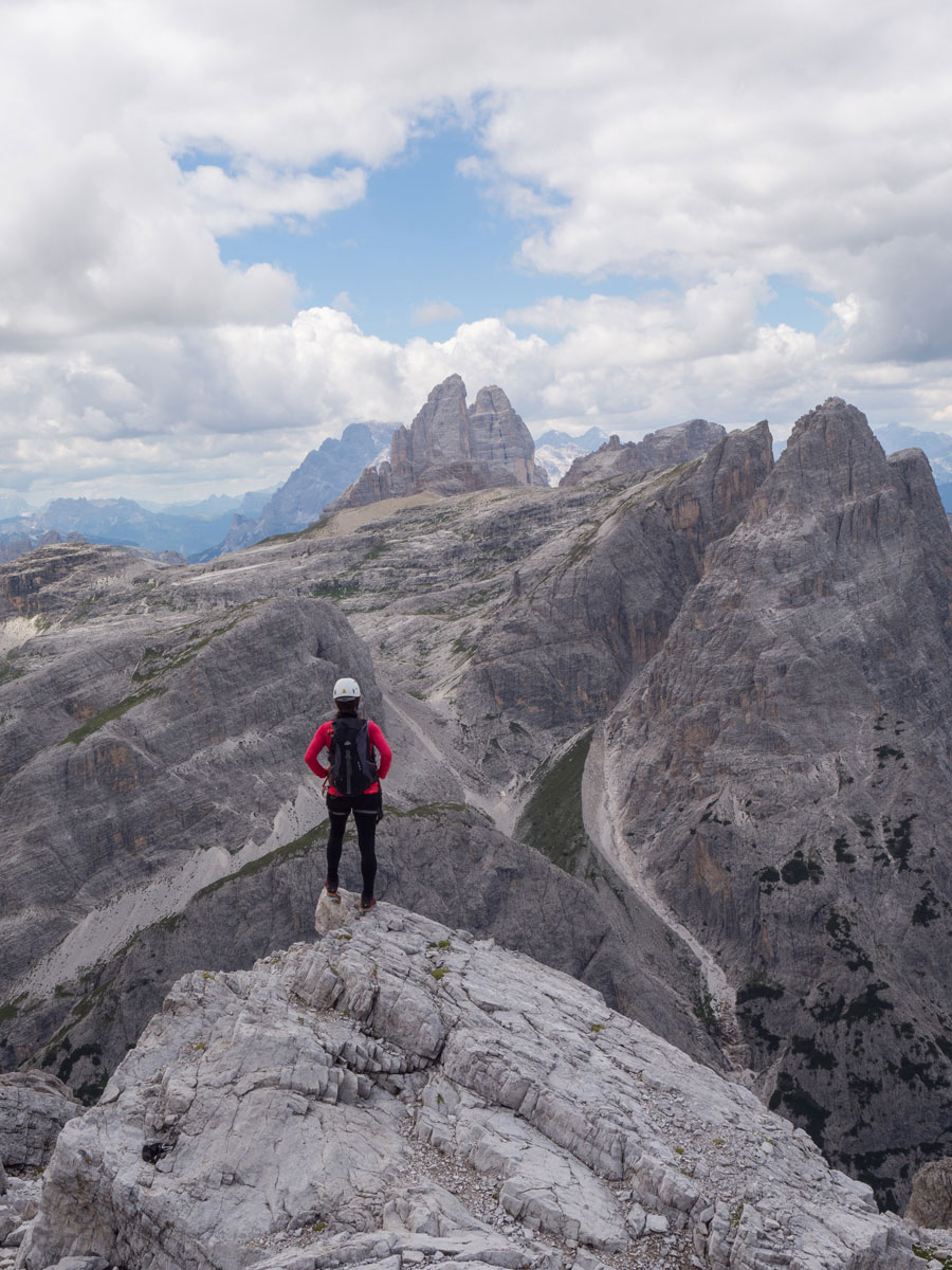 Sentinella Scharte Elfer Scharte Alpinisteig Dolomiten Klettersteig (”)