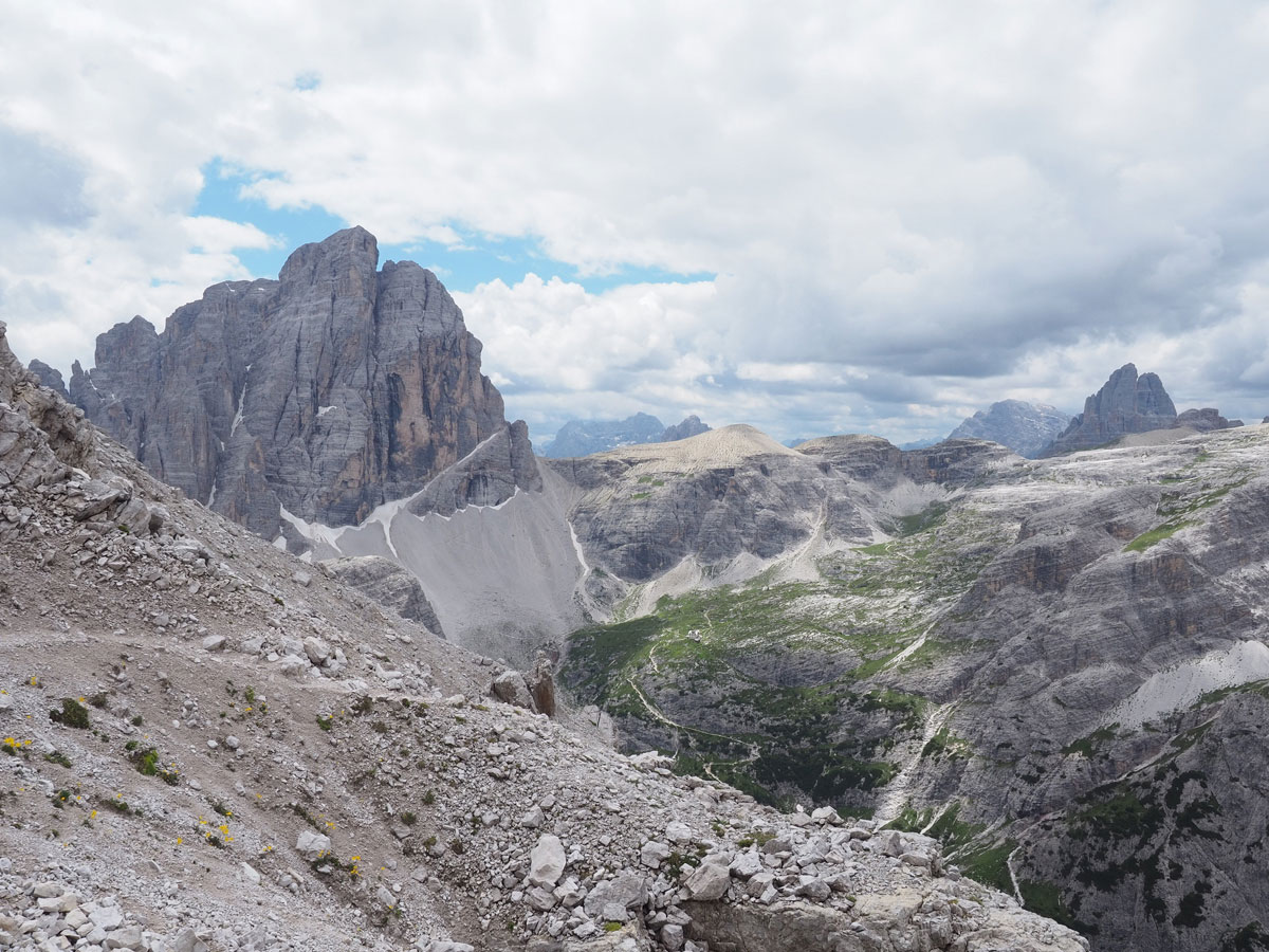 Sentinella Scharte Elfer Scharte Alpinisteig Dolomiten Klettersteig (”)