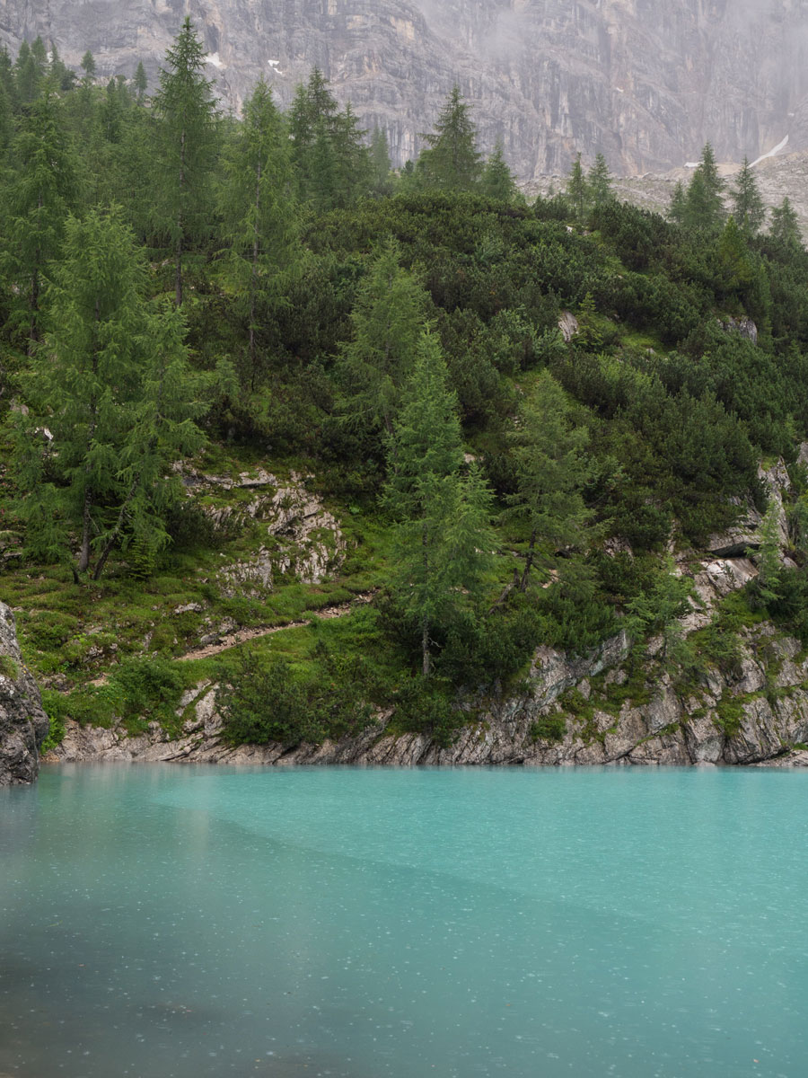 Sorapis See Dolomiten Italien Wandern (”)