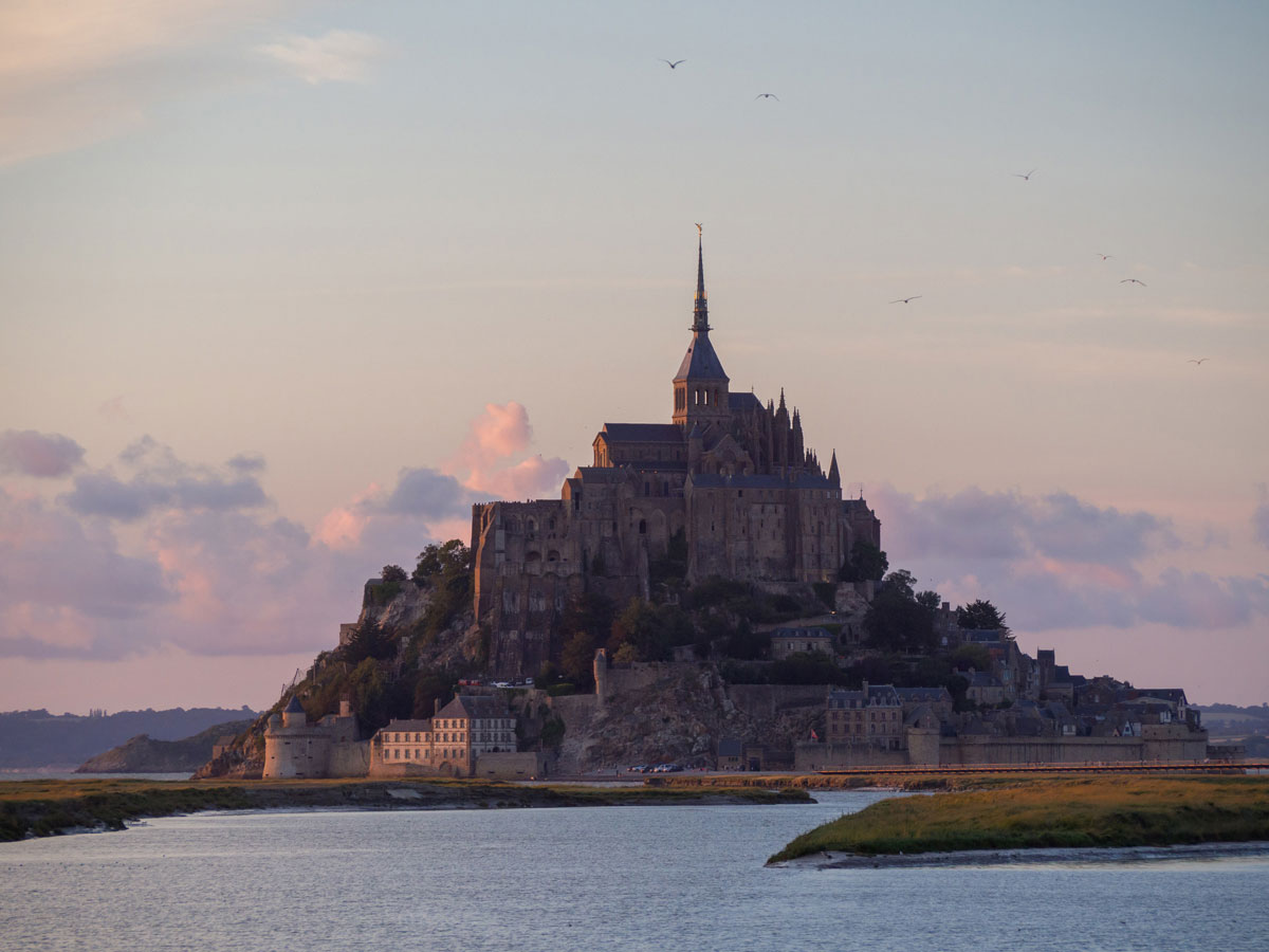 Mont Saint Michel Normandie Rankreich (”)