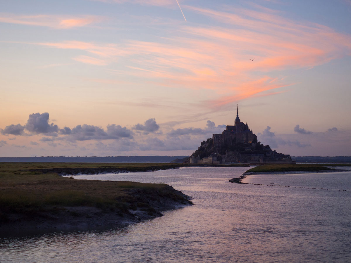 Mont Saint Michel Normandie Rankreich (”)