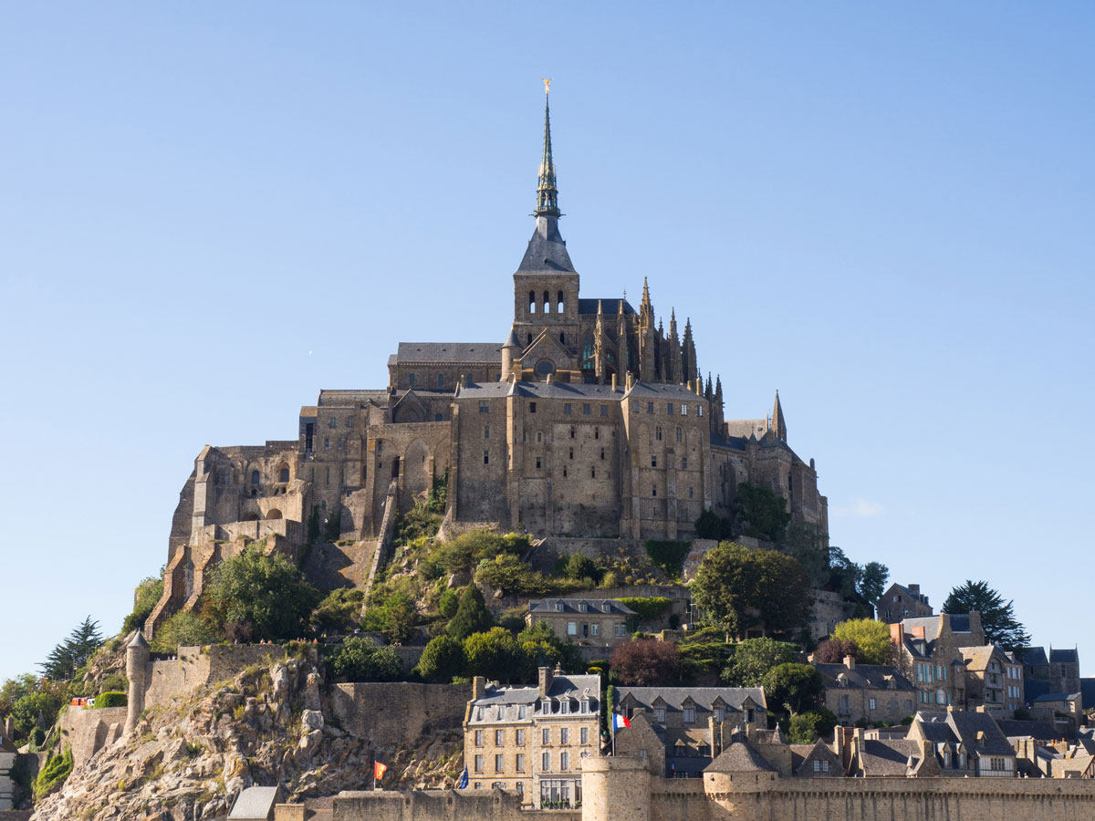 Mont Saint Michel Normandie Rankreich (”)