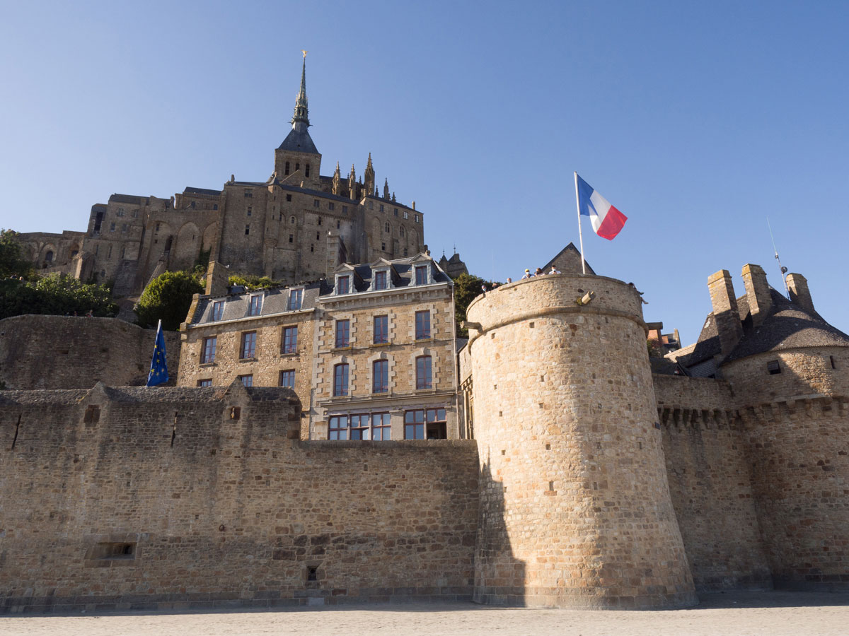 Mont Saint Michel Normandie Rankreich (”)