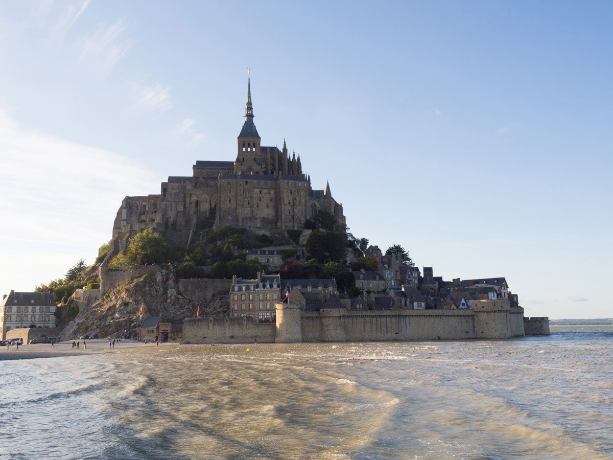 Mont Saint Michel Normandie Rankreich (”)