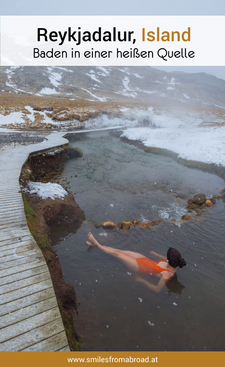 Reykjadalur Island Baden Reykjadalur Island Baden