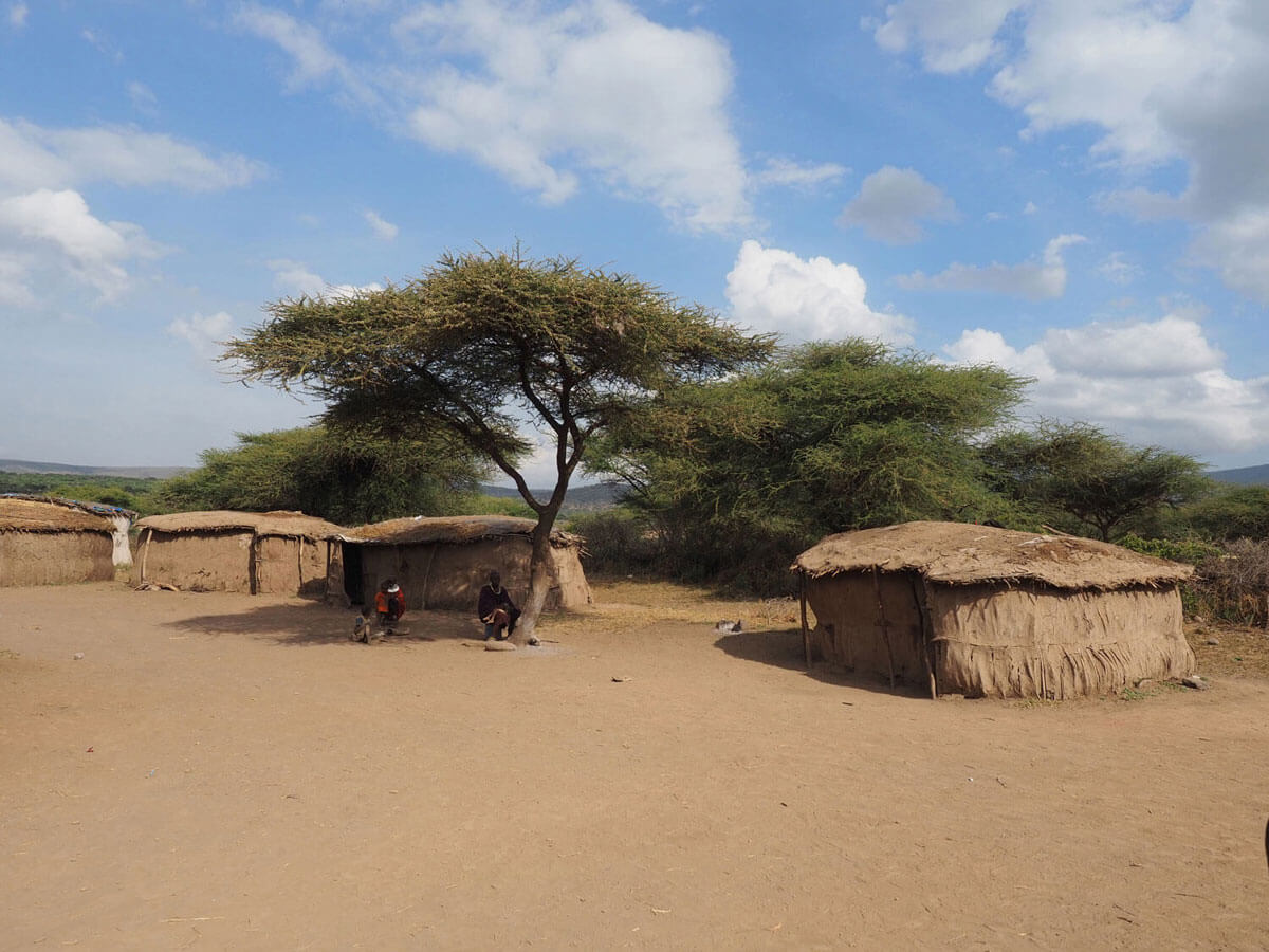Tansania Maasai Dorf ”