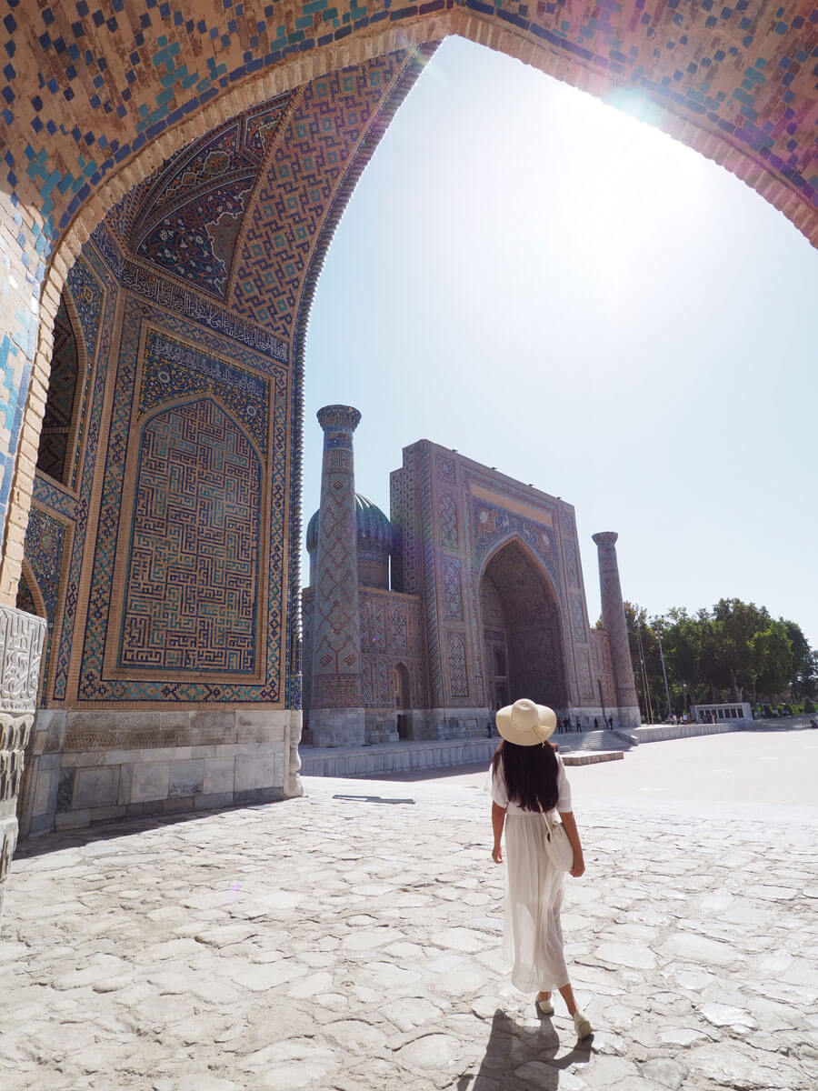 Samarkand Usbekistan Sehenswuerdigkeiten Registan ”