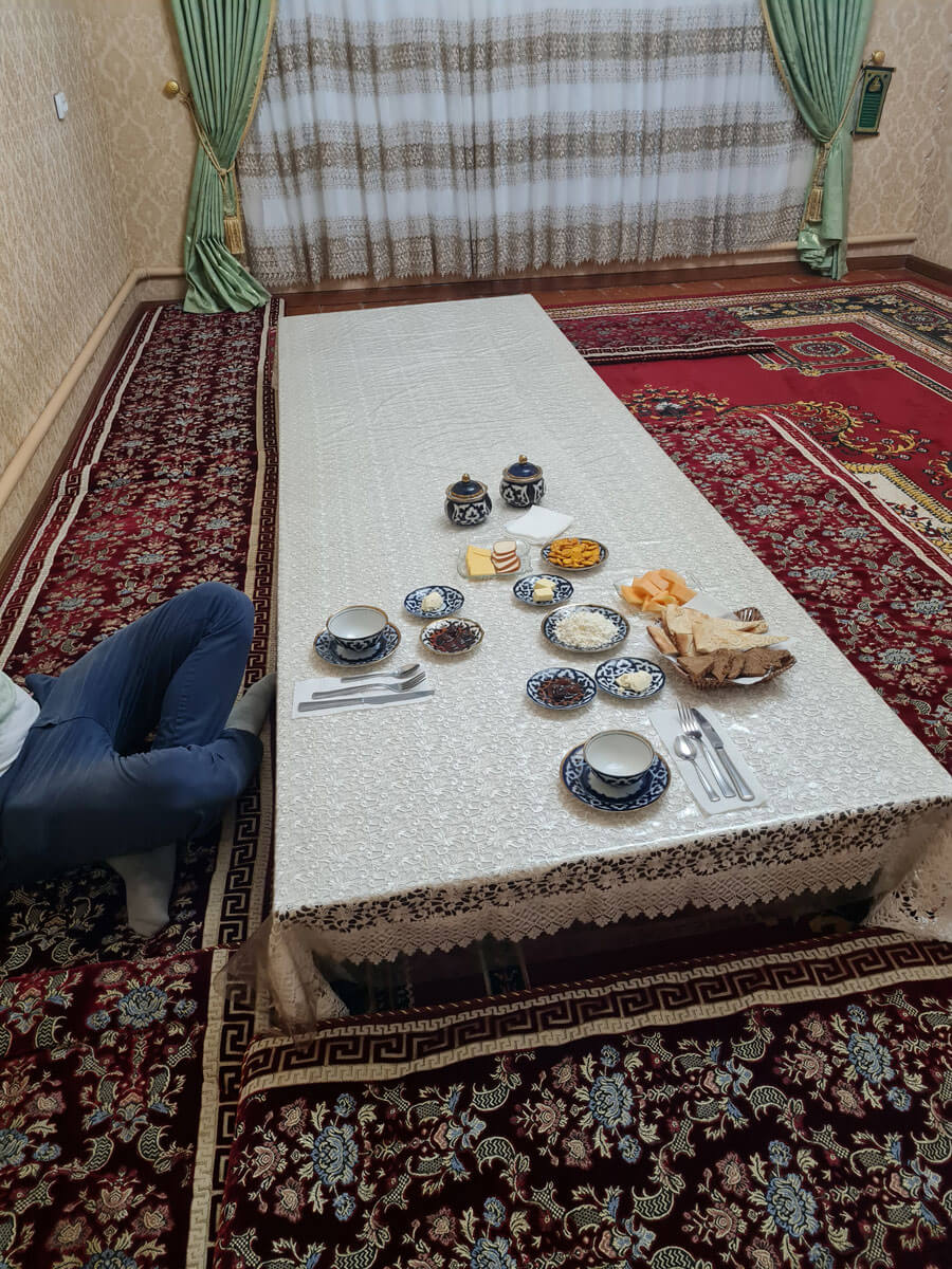 Usbekistan Fruehstueck Traditionell