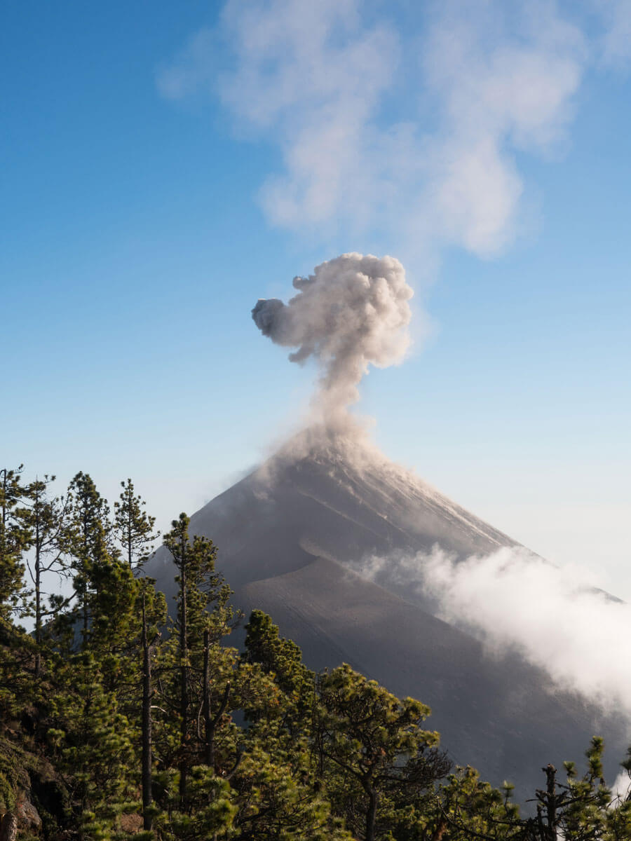 Guatemala Acatenango Wanderung Fuego ”