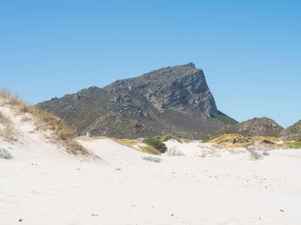 Suedafrika Garden Route Pringle Bay Beach ”