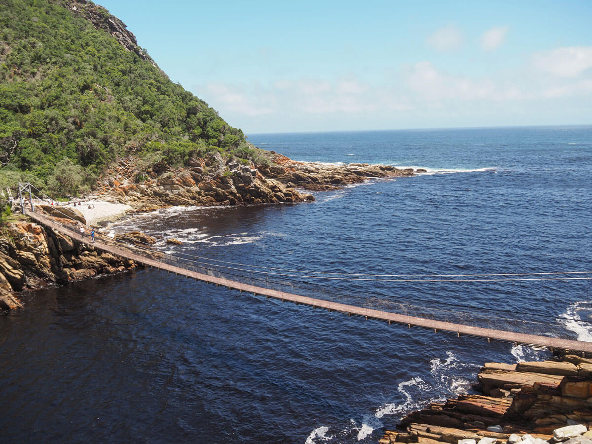 Suedafrika Garden Route Tsitsikamma Nationalpark Bruecke ”